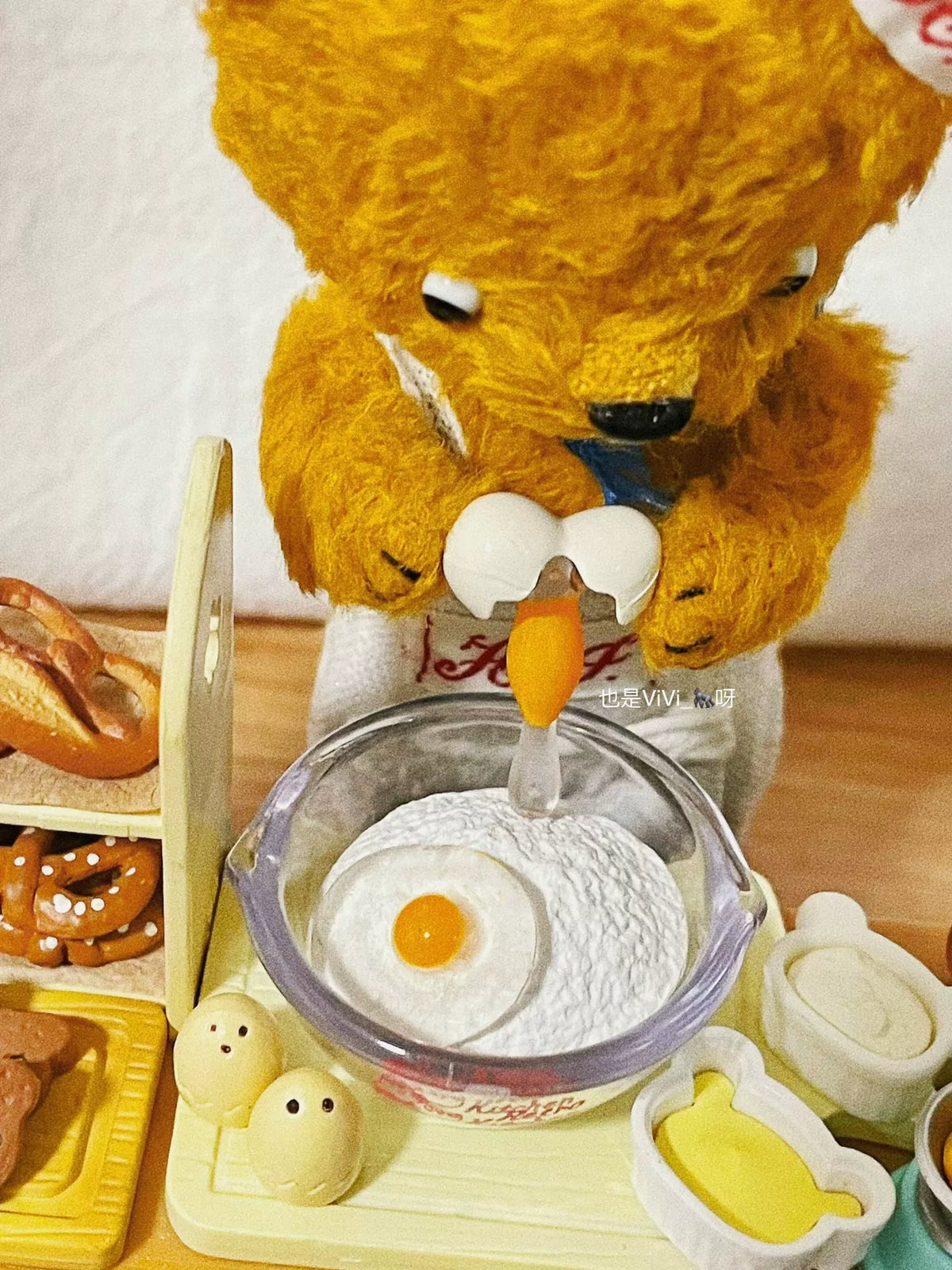 260926-toy-19 Steiff Blythe puppet five-joint teddy bear chef