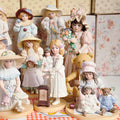040926-doll-21 Antique Soup Doll Victorian Style Vintage Little Girl Doll Ceramic Ornament