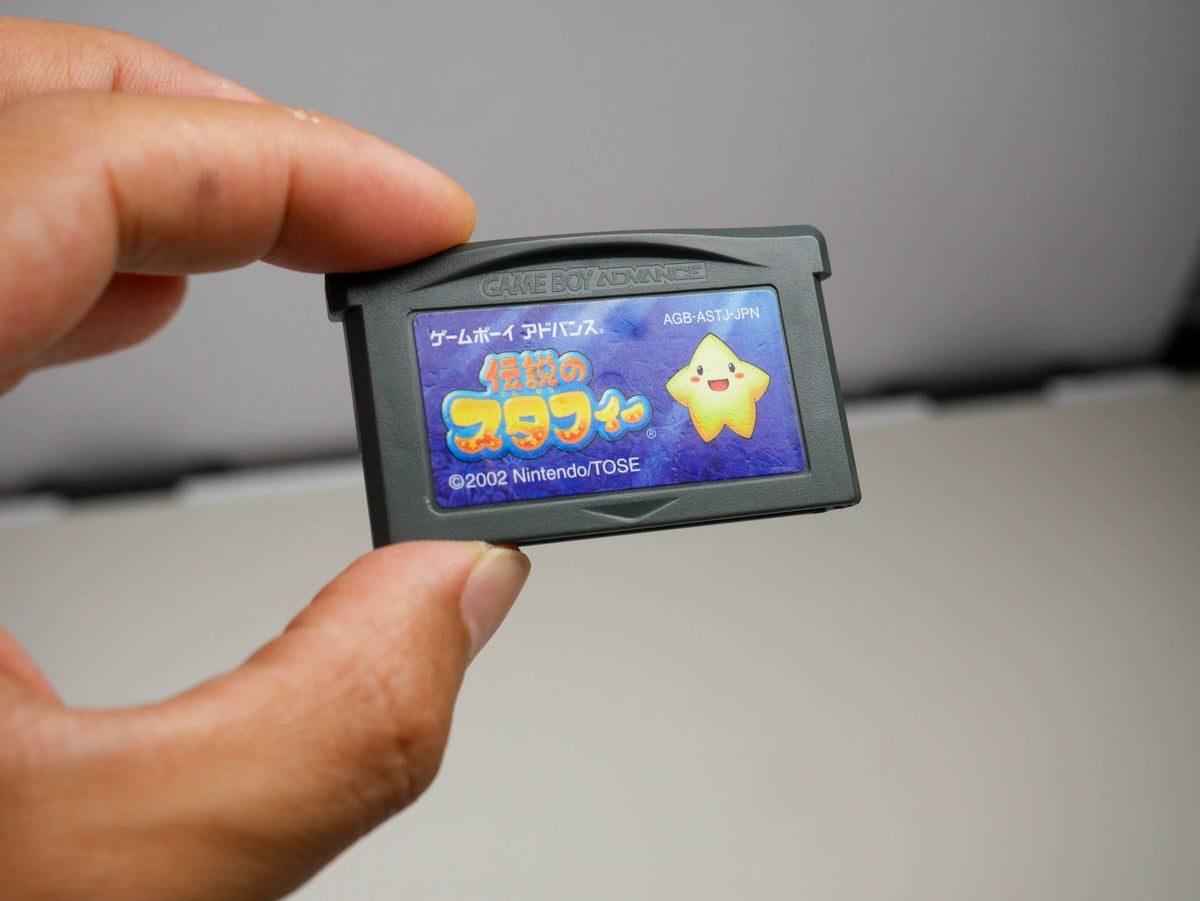 GBA game, the legendary Staffey generation, genuine cassette, color as shown in the picture, the box is full, the overall state is average, the side of the box is bruised, the function is normal, and the transparent protective box is delivered.