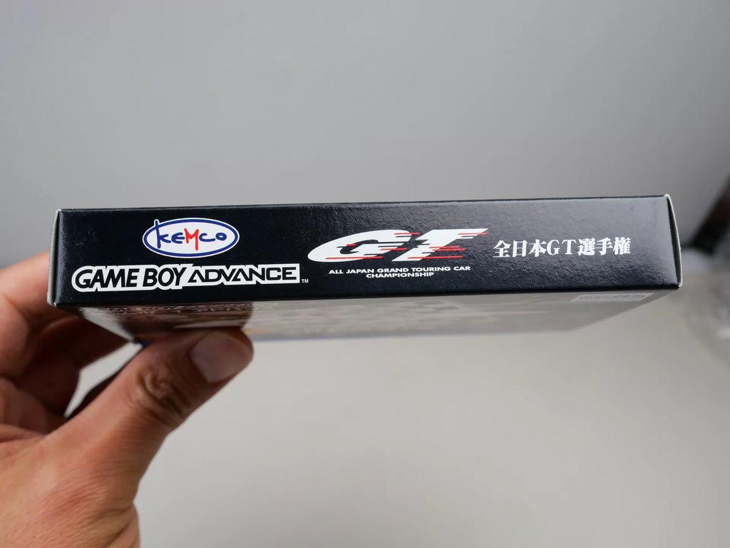 120926-toy-30 GBA racing game, all Japan GT championship, original genuine, color as shown in the picture, full box, unused storage, free shipping transparent protective box.
