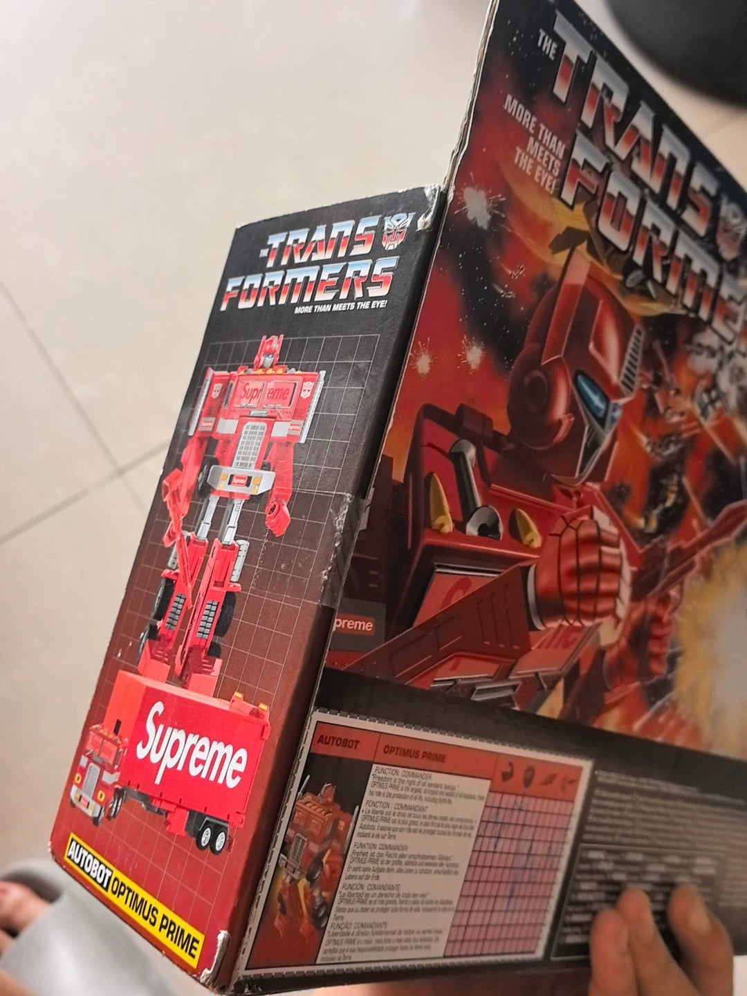 260926-toy-73 Transformers Optimus Prime Supreme heavy co-branded G1 sealed boxes generally do no New
