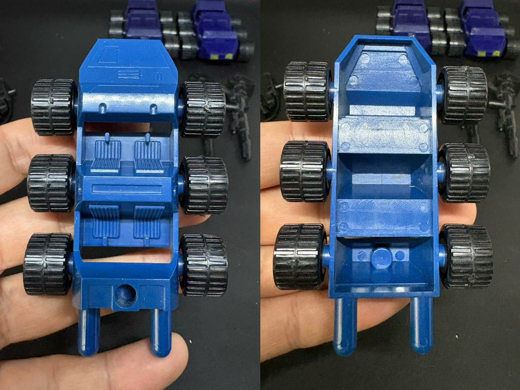 250926-toy-63 Transformers Optimus Prime G1 Accessories Metal Light Blue Absolutely Copperwin Nev