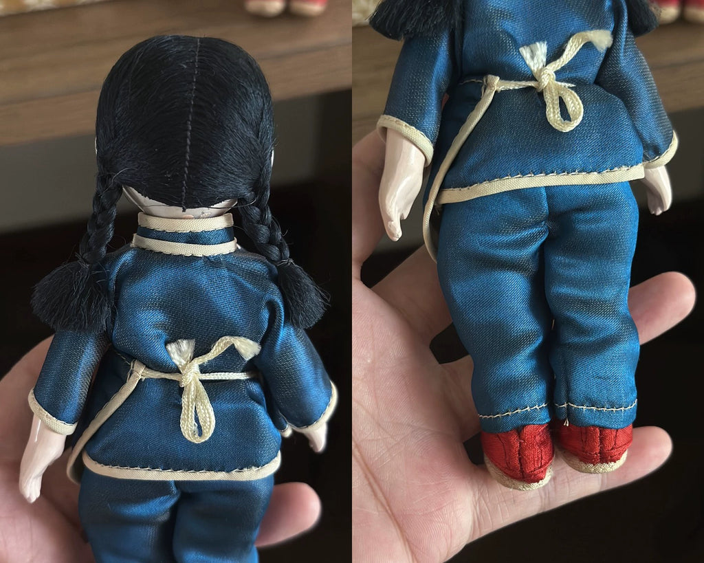 040926-doll-75 Antique Dolls Chinese Ethnic Dolls Embroidered Dolls