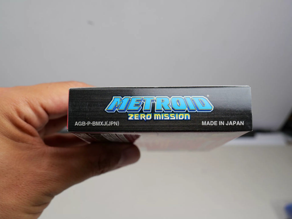 120926-toy-26 GBA game, Galaxy Warrior, Zero Mission, original genuine cartridge, as shown in the picture, the box is full, the US product is nearly new, the chip memory, the function is normal, and the transparent protection box is delivered.