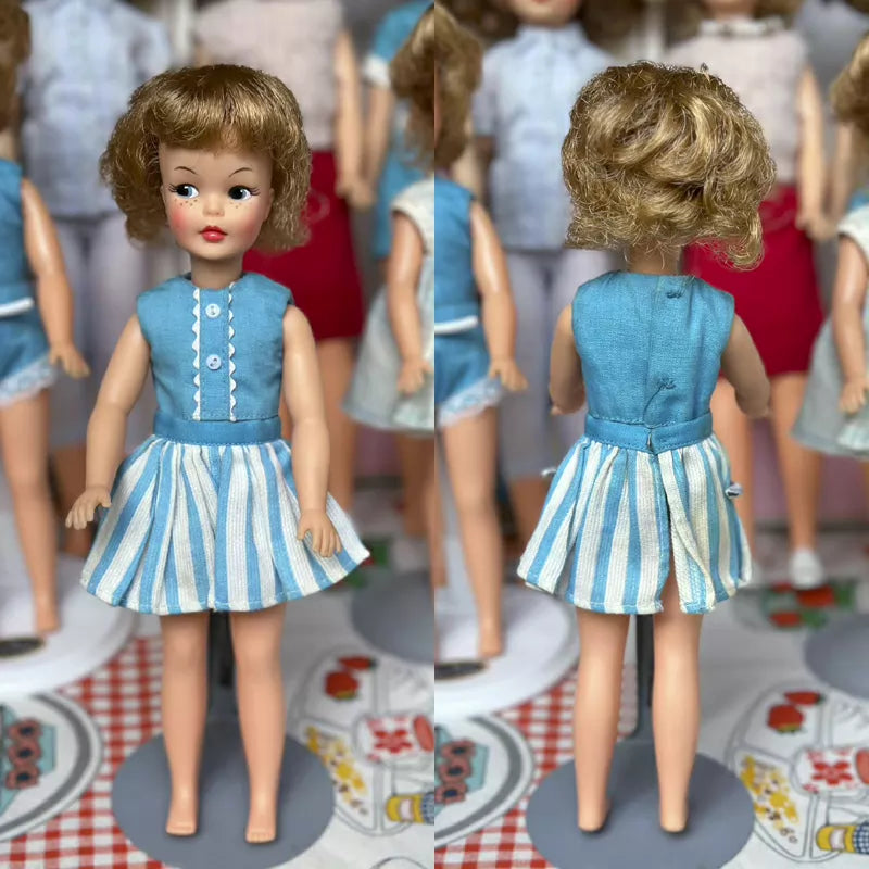 040926-doll-27 Antique Doll Old Rubber Leather Tammy Doll Pepper Sister Multiple