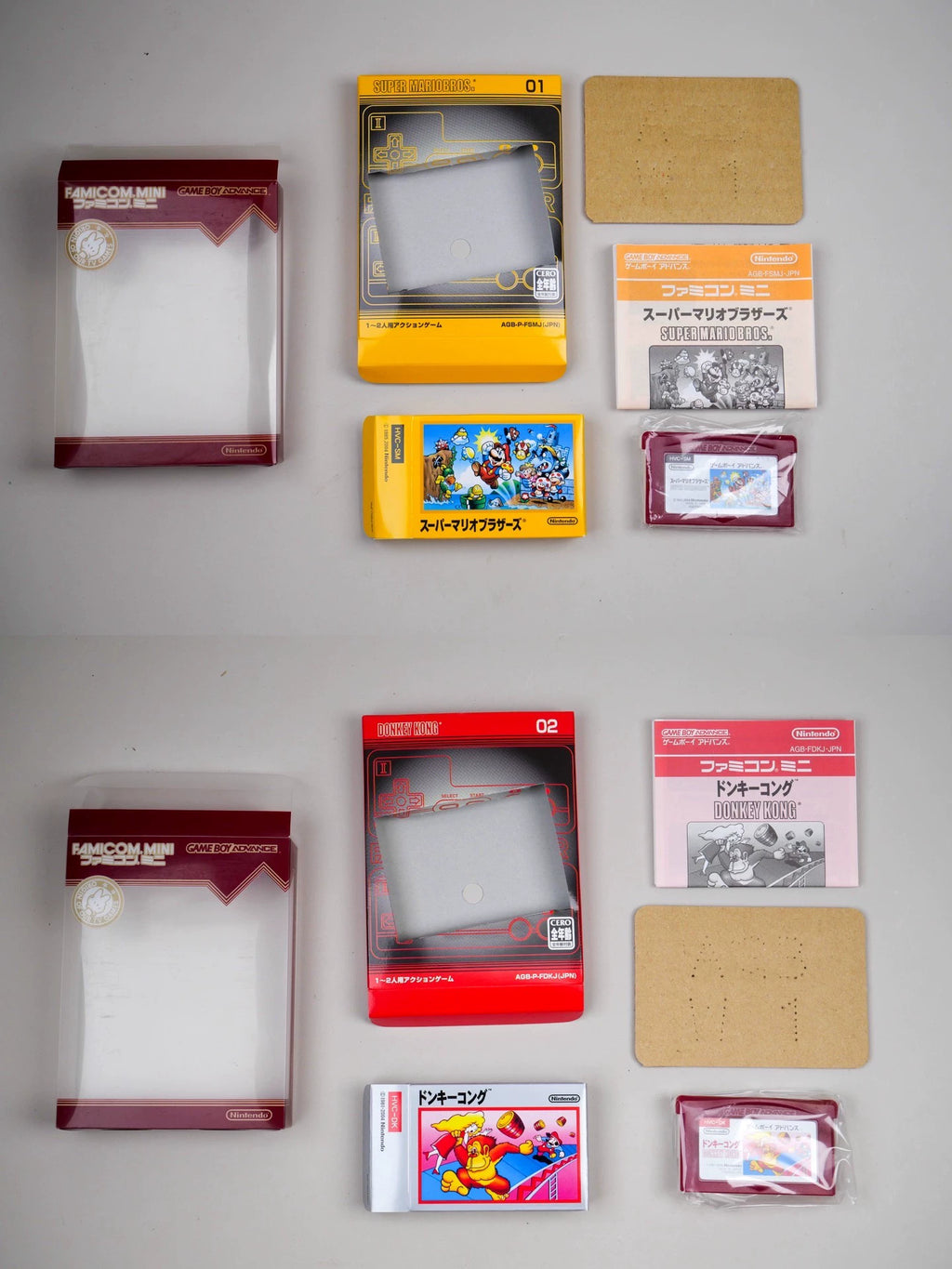 120926-toy-64 GBA games, FC mini series, Nintendo Member Club Collection, non-retail version, rare, all original, boxed American goods, the game includes: