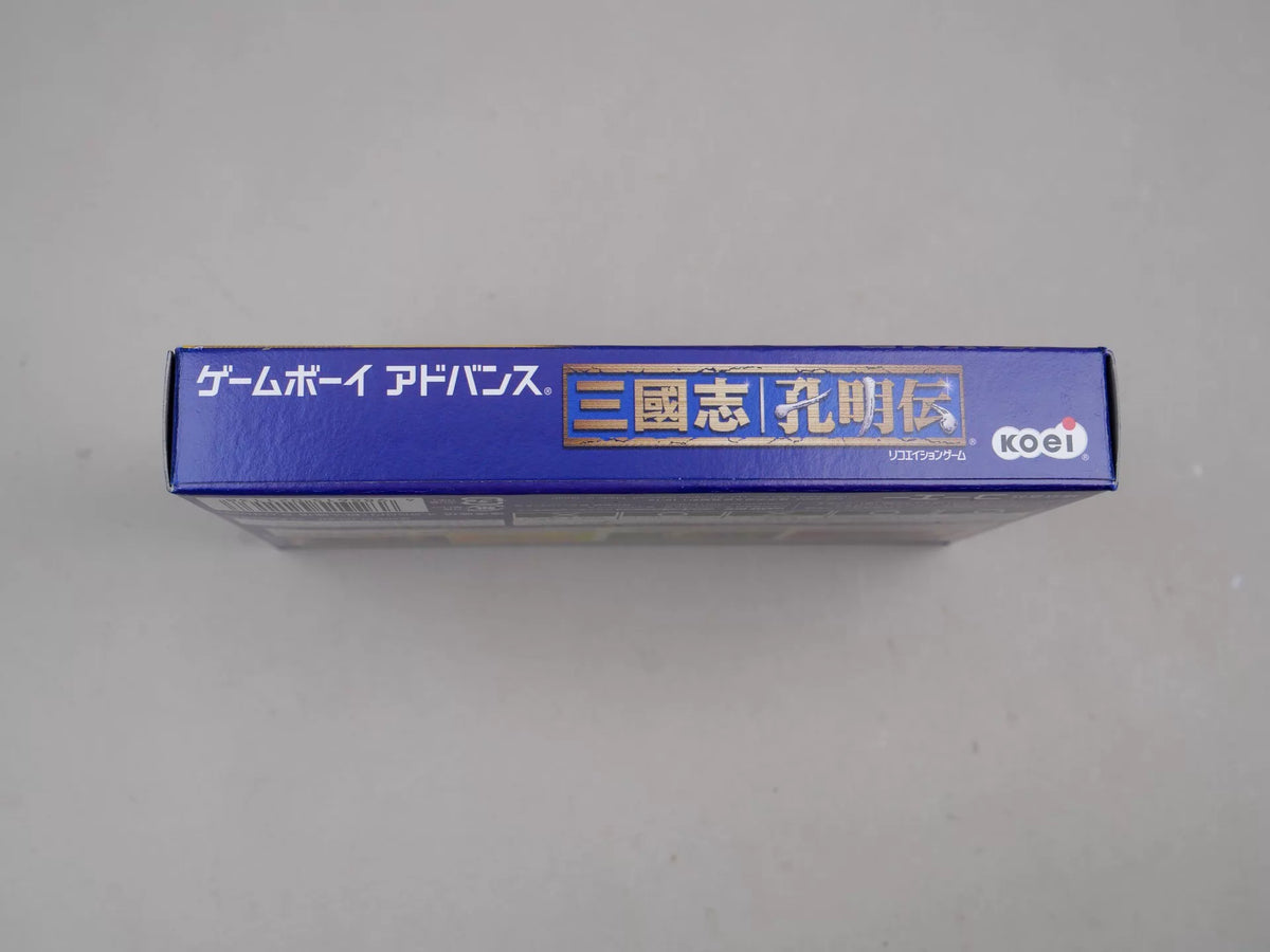120926-toy-50 GBA game, Three Kingdoms, Kong Mingchuan, original genuine, rare card, color as shown in the picture, full box, cartridge chip memory, normal function, transparent protective box included in shipping.