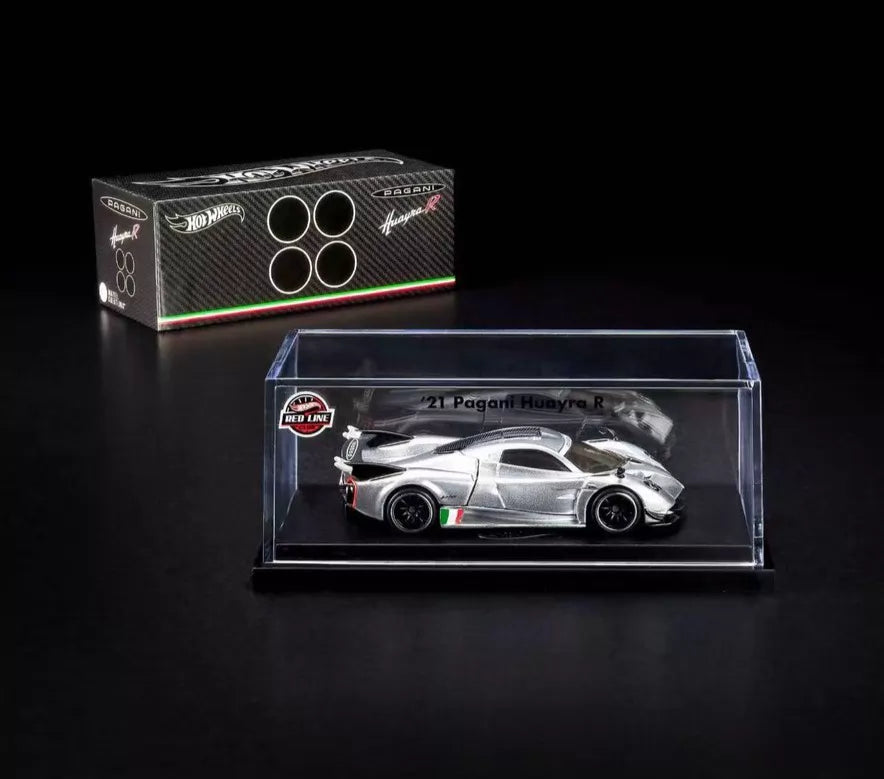 200926-toy-64 Hot Wheels RLC Pagani Huayra Silver Flowers