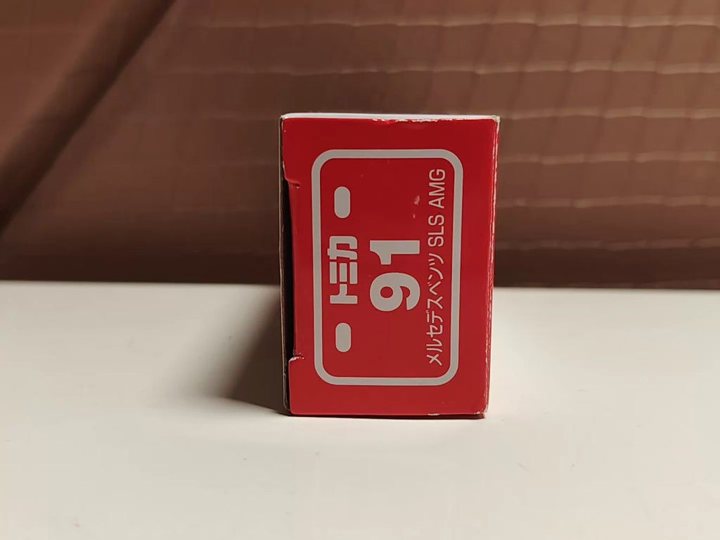 150926-toy-45 Tomica out-of-print red and white box new car sticker 91 Mercedes-Benz SLS AMG Mercedes Benz SLS AMG