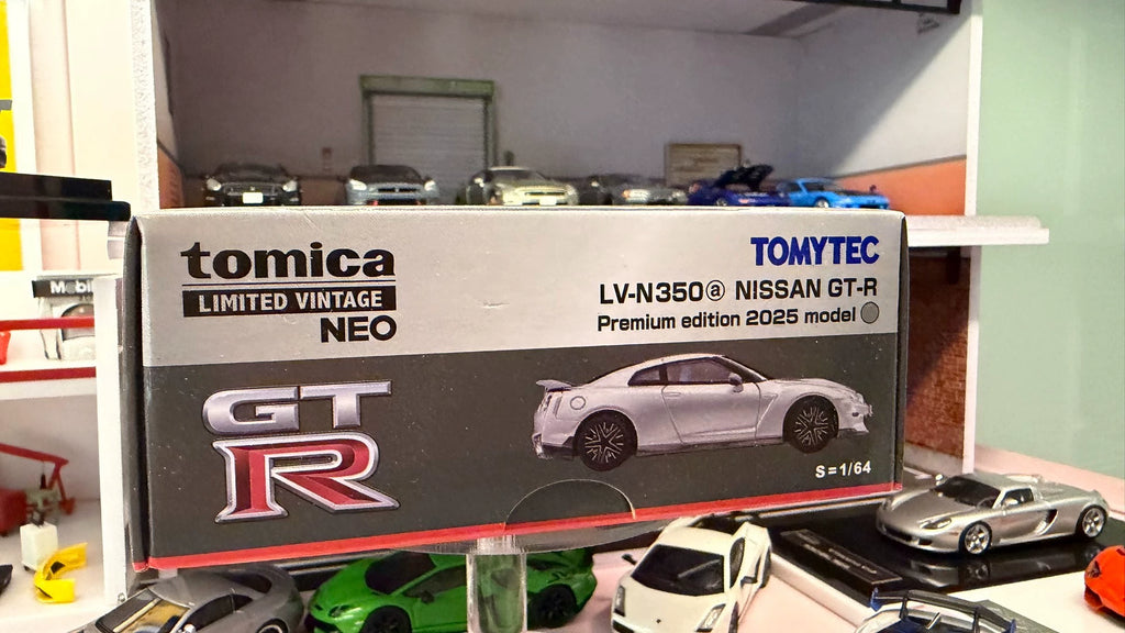 250926-toy-14 Tomica TOMYTEC LV-N350a Nissan GT-R limited 1/64 alloy car model 2025 New