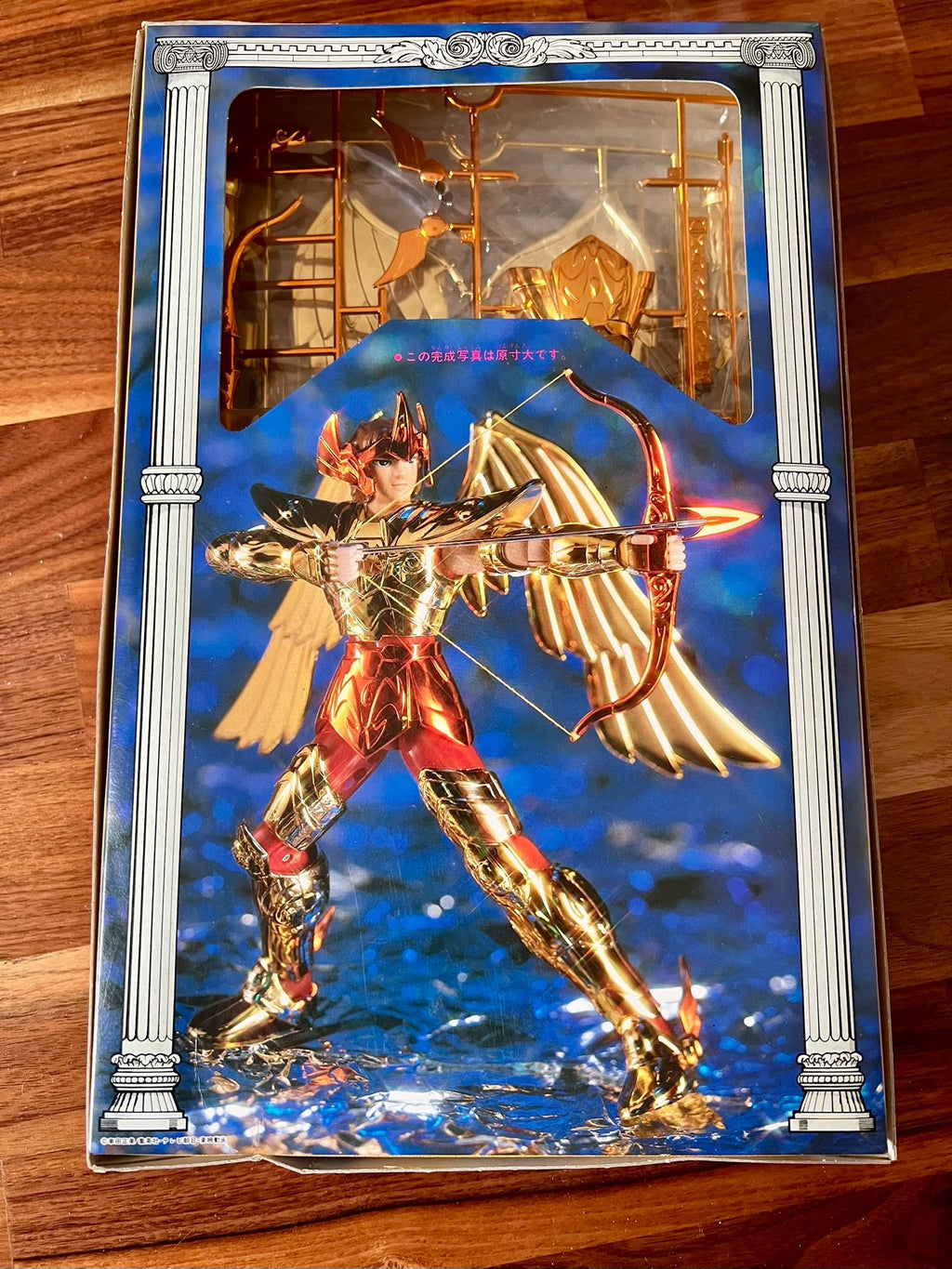 101026-toy-9 Bandai Saint Seiya Holy Warrior Assembled Model Golden DX Sagittarius Iolos E 1987