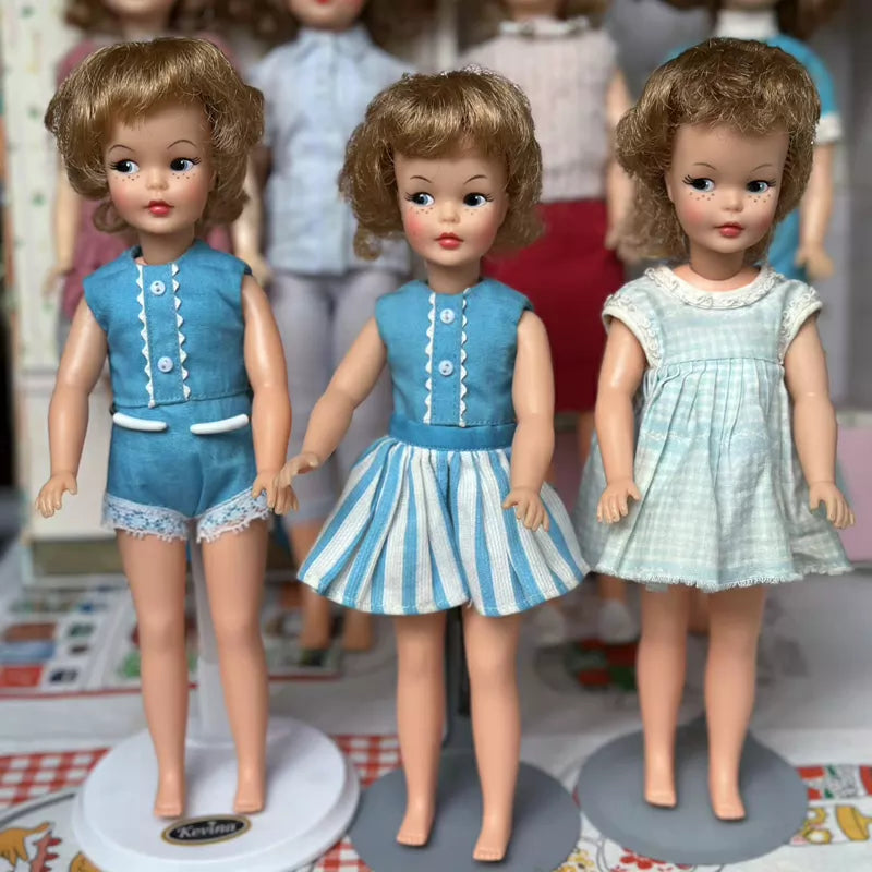 040926-doll-27 Antique Doll Old Rubber Leather Tammy Doll Pepper Sister Multiple