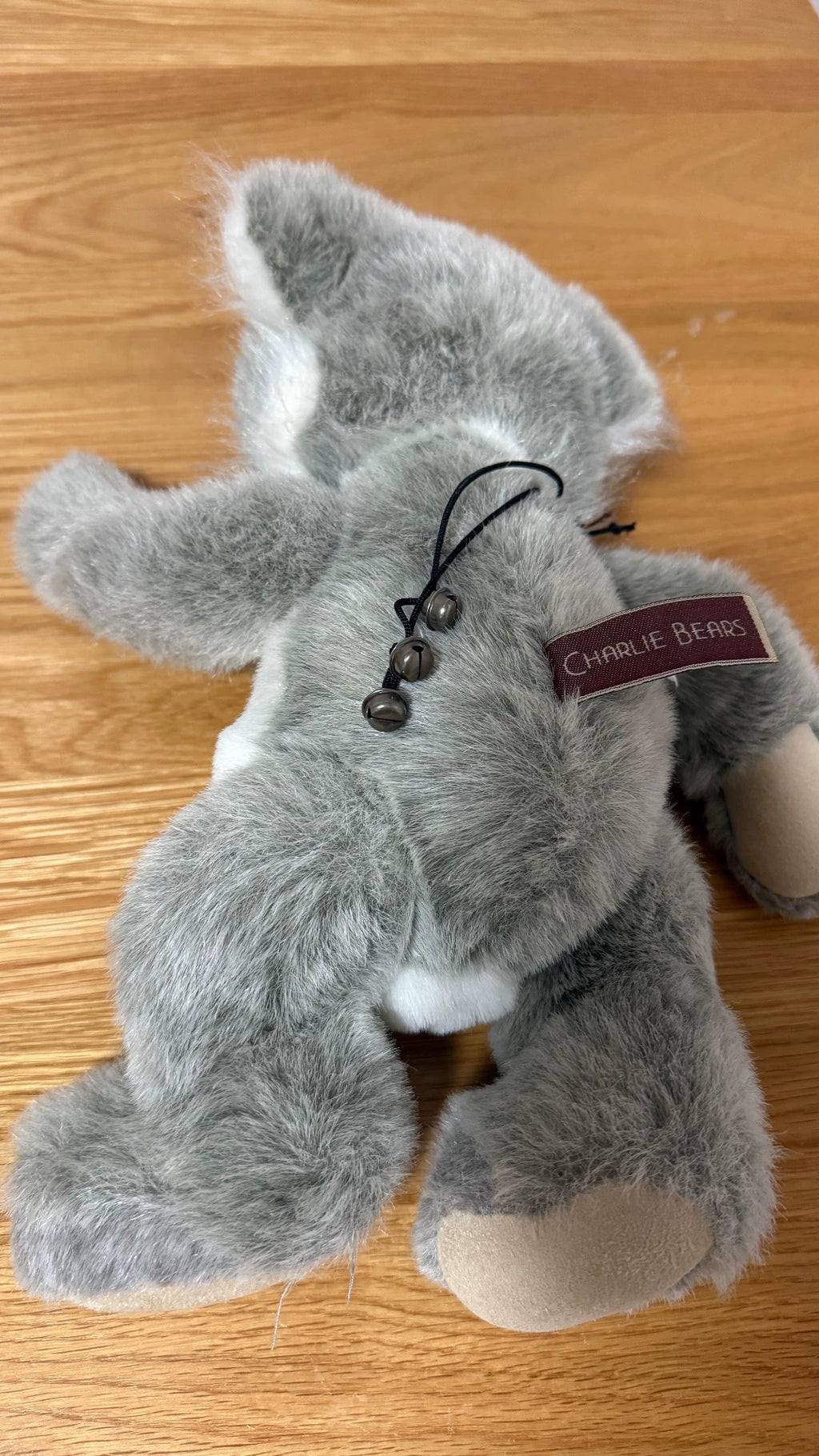 200926-toy-57 Charlie Bears Grey Plush Doll with Factory Label UK Bring Back Kids 3 The overall pr