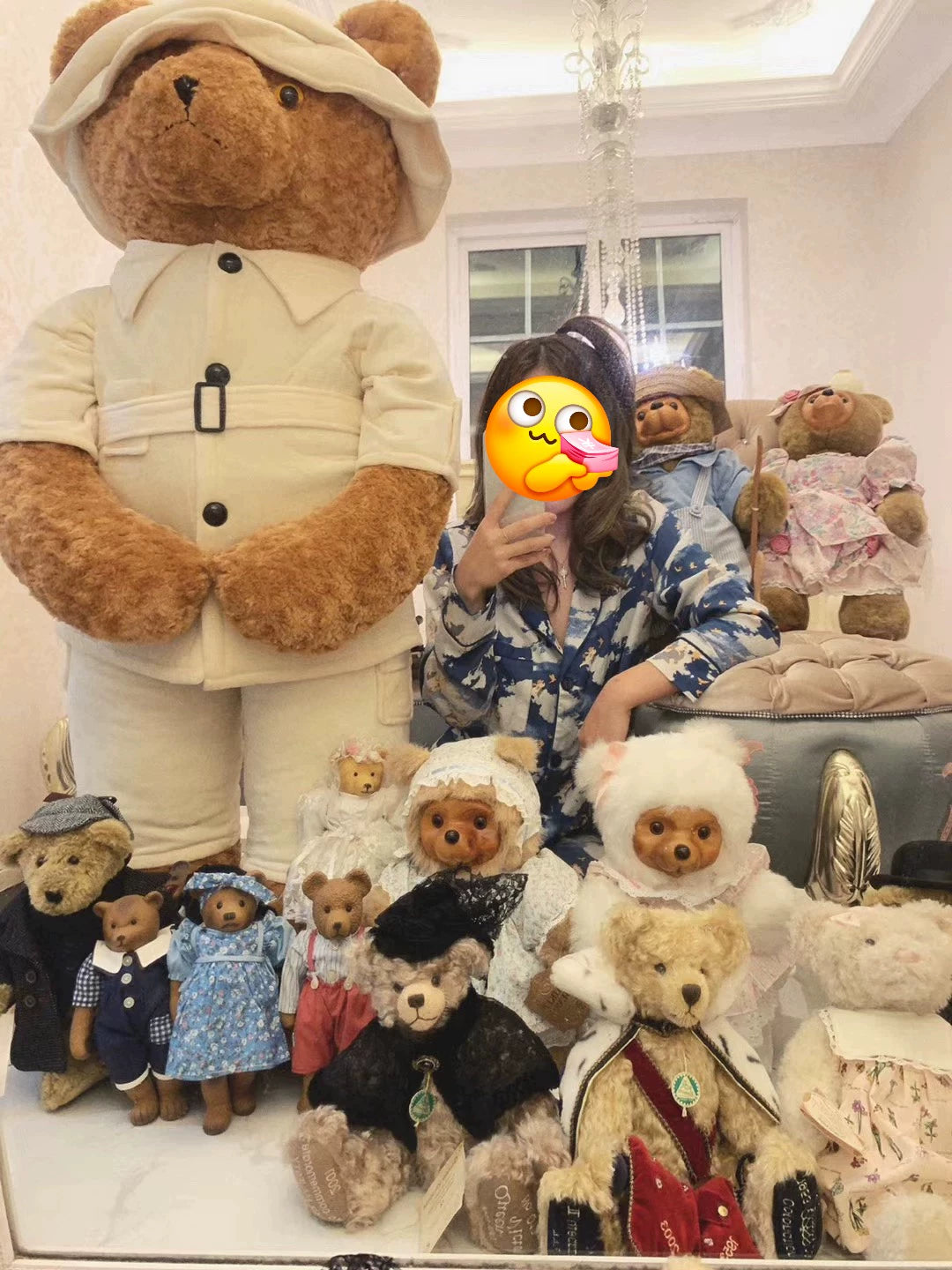 250926-toy-30 Steiff Antique bear wooden face gund Herman out of print limited edition