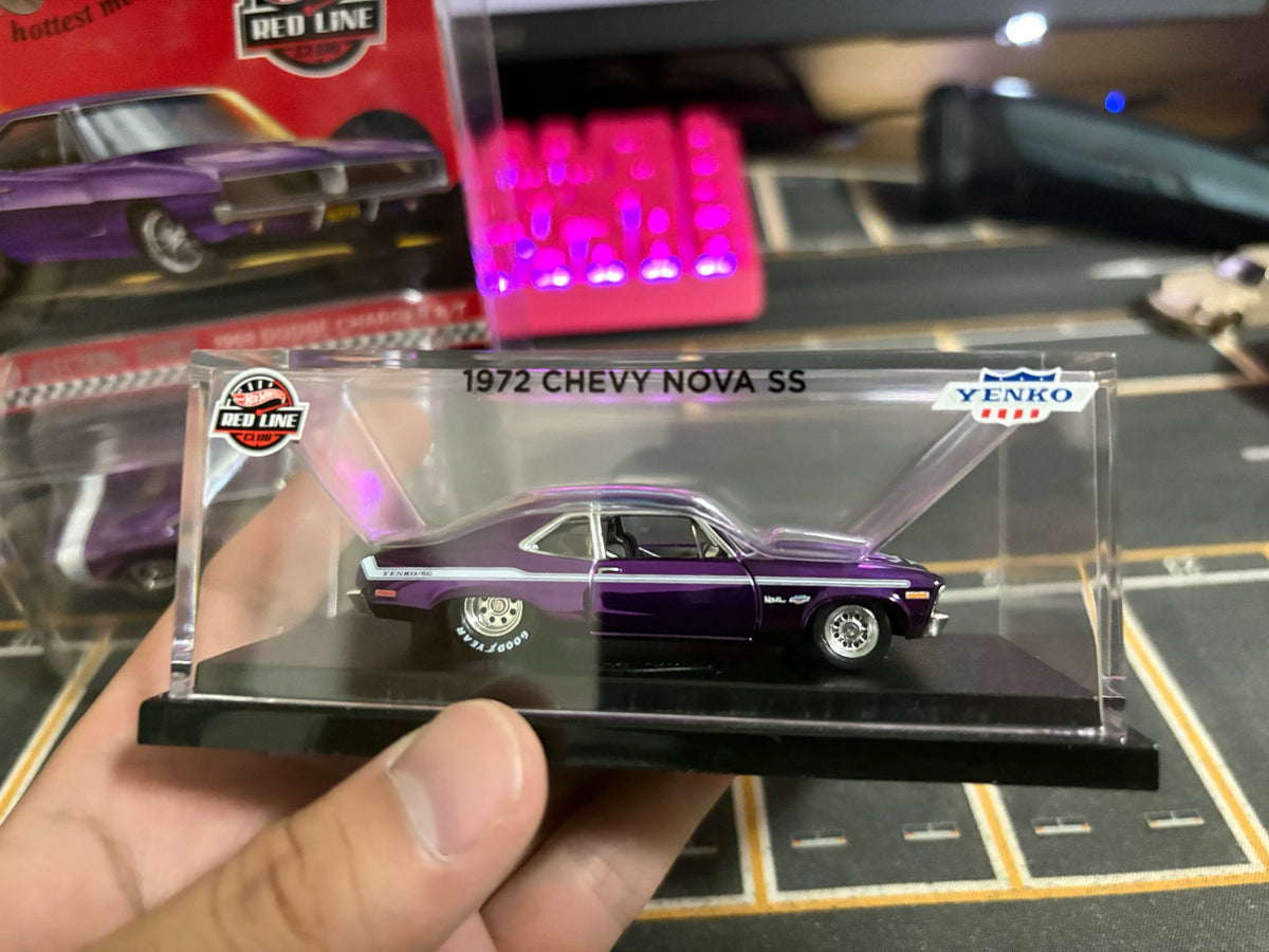 260926-toy-128 Hot Wheels RLC 1/64 Alloy Car Purple