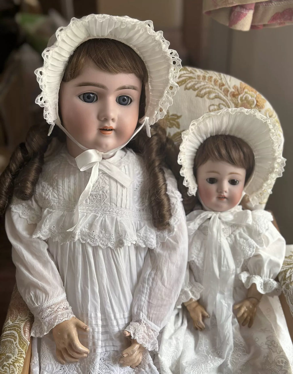 040926-doll-228 Antique German Soup Doll Joint Body Handwerck109 Dep 30 \"Large Size Doll