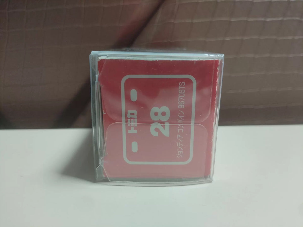 150926-toy-23 Tomica out of print red and white box 28 John Deere combine 9670STS