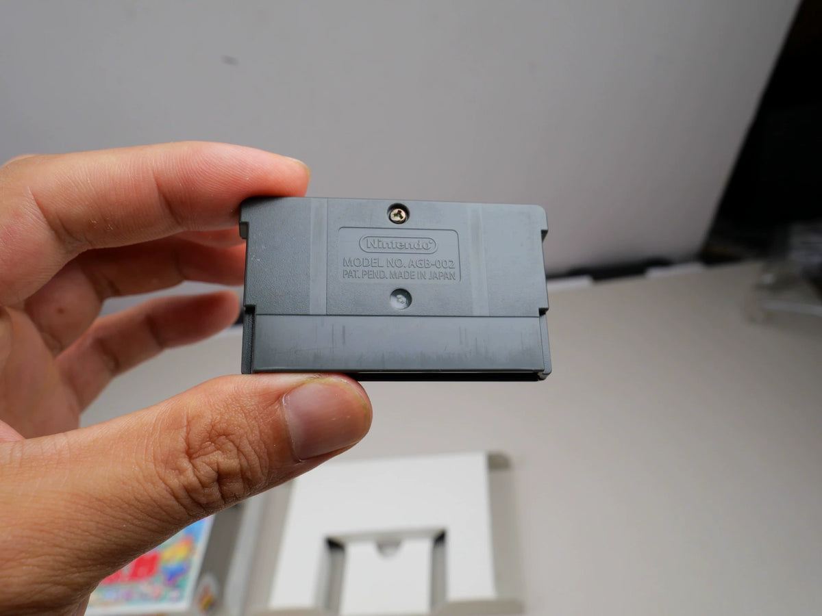 120926-toy-47 GBA game, Hamtaro 4, genuine cassette, as shown in the picture, medieval good, full box, condition, chip memory, normal function, transparent protective box included in shipping.