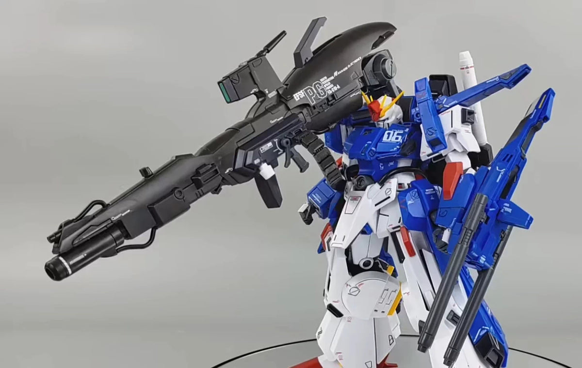 031026-toy-27 Gundam aa 3302 mg fazz out of print zz color 3302a assembled model