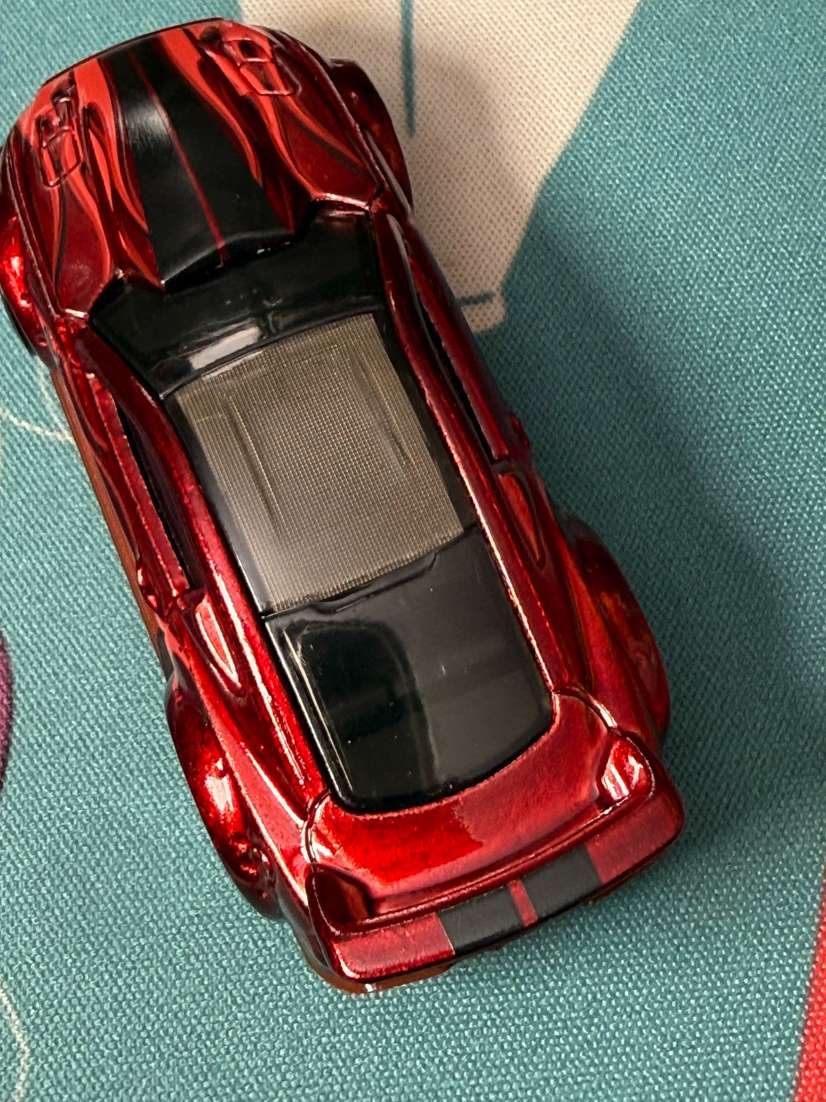 250926-toy-49 Hot Wheels id ford mustang red