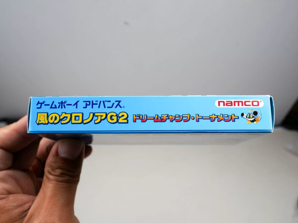120926-toy-27 GBA game, Kronoa 2 of the wind, original genuine, rare, color as shown in the picture, full box, good condition, cartridge chip memory, normal function, transparent protective box included.