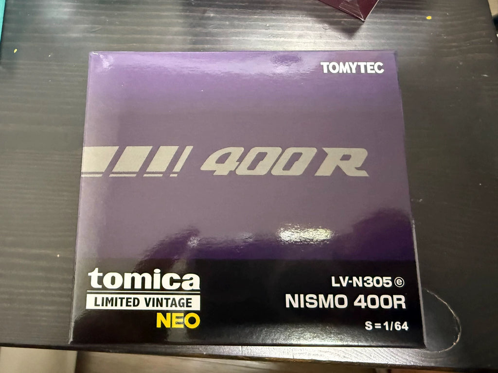 250926-toy-9 Tomica Limited Vintage TOMYTEC NEO Nissan NISMO 400R Purple