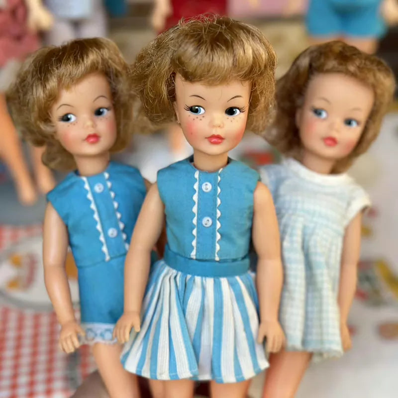 040926-doll-27 Antique Doll Old Rubber Leather Tammy Doll Pepper Sister Multiple