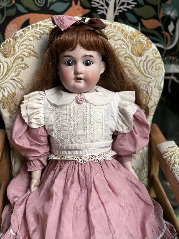 040926-doll-272 Antique German Soup Doll Armand Marseille 370DEP Cortex Body Doll