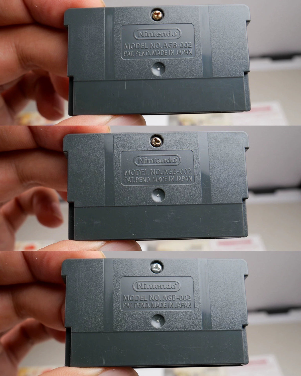 GBA game, three collections of flame emblem series, sword of seal, of fire and stone of holy devil light, original genuine, color as shown in the picture, box said full, cassette function normal, packing price, free shipping transparent protective box.
