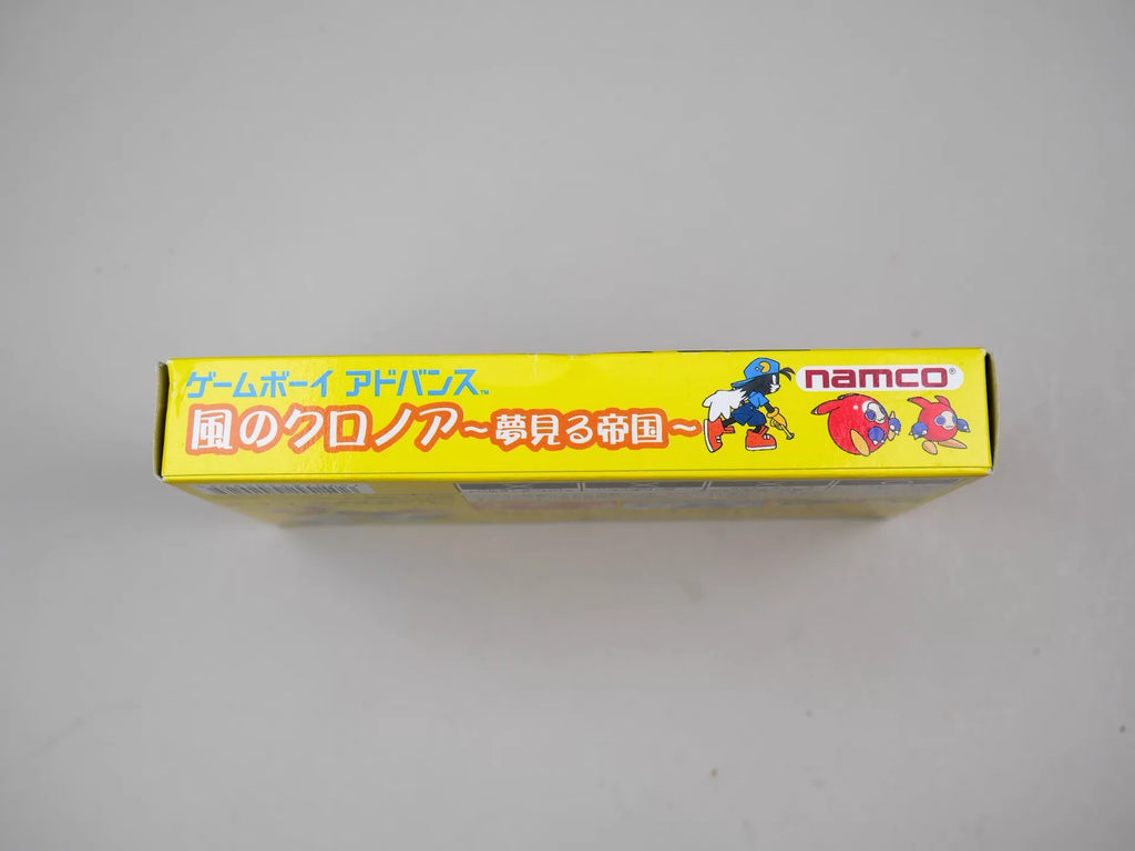 120926-toy-45 gBA game, Kronoa of the Wind, original medieval cassette, rare, color as shown in the picture, full box, good condition, a few traces of the box, chip memory, normal function, transparent protective box shipped.