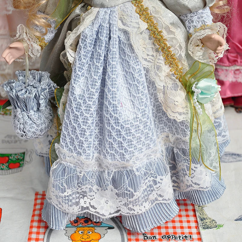 040926-doll-287 Antique Ceramic Doll Blue Victorian Ceramic Girl