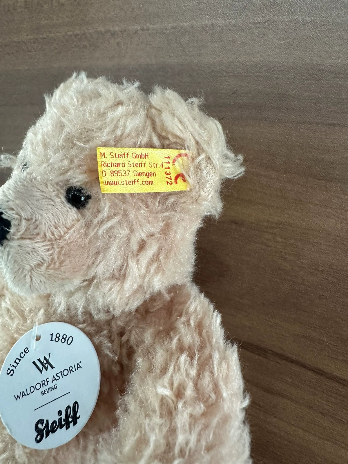 200926-toy-31 Steiff Out of print German Baby Soothe Teddy Jimmy Plush Sleeping Doll Birthd New