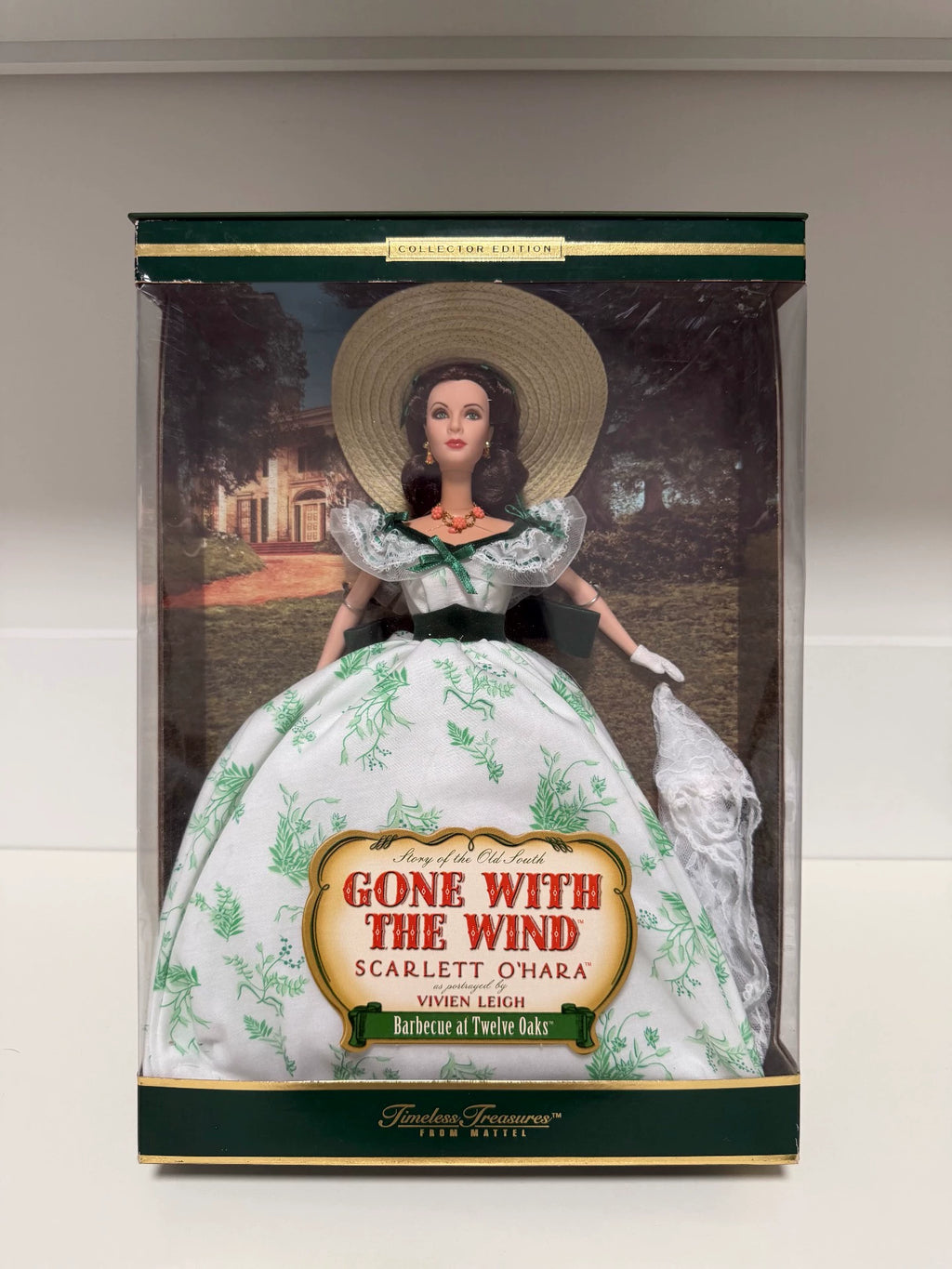 180926-toy-15 Barbie Gone with the Wind Picnic Dress Out of Print Collector's Edition Scarlett O Hara Barbecue at Twelve