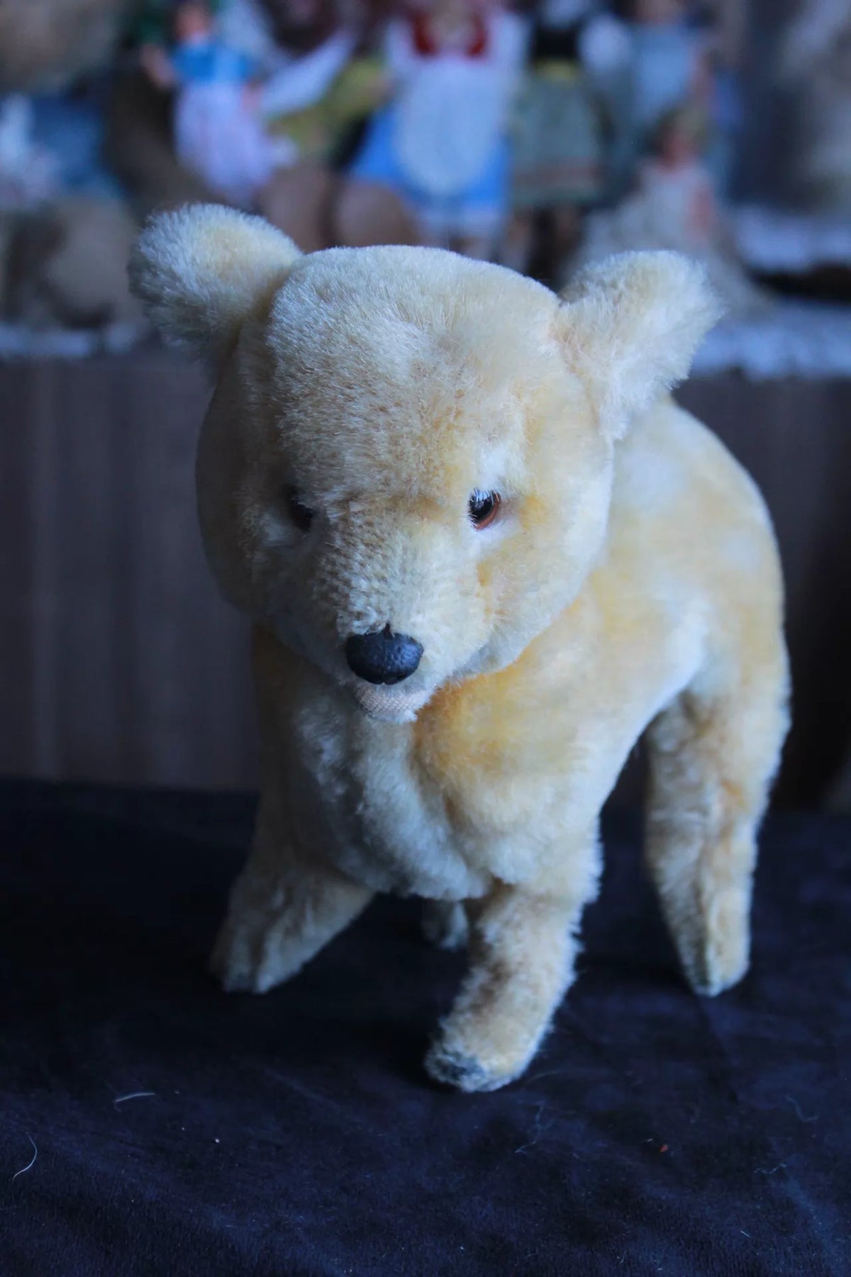 210926-toy-30 Steiff Antique Teddy Bear Doll Deer