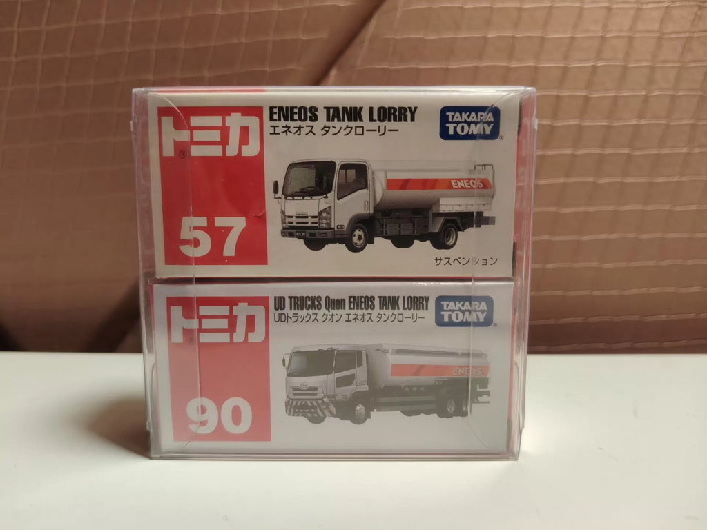 150926-toy-117 TOMICA 57 ENEOS TANK LORRY 90 UD TRUCKS QUON ENEOS TANK LORRY