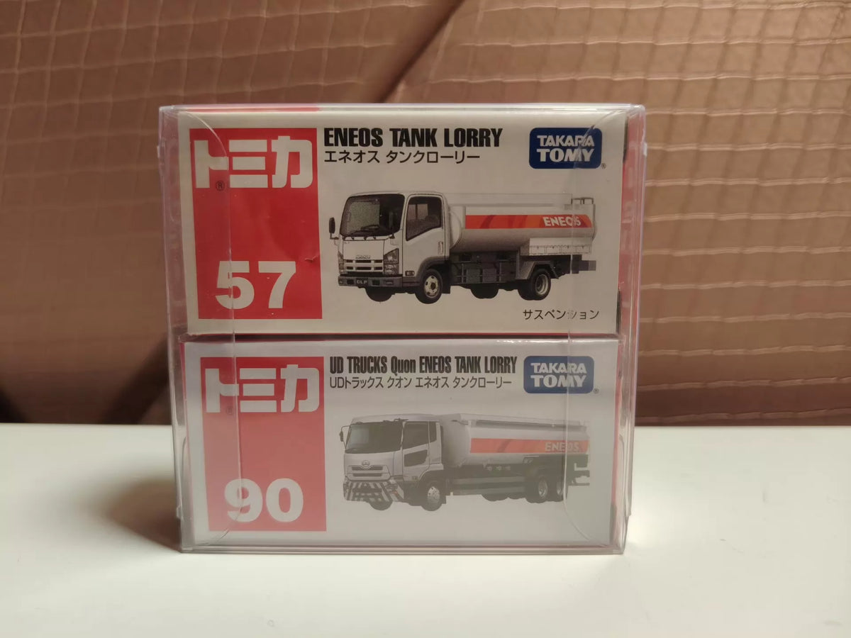 150926-toy-117 TOMICA 57 ENEOS TANK LORRY 90 UD TRUCKS QUON ENEOS TANK LORRY