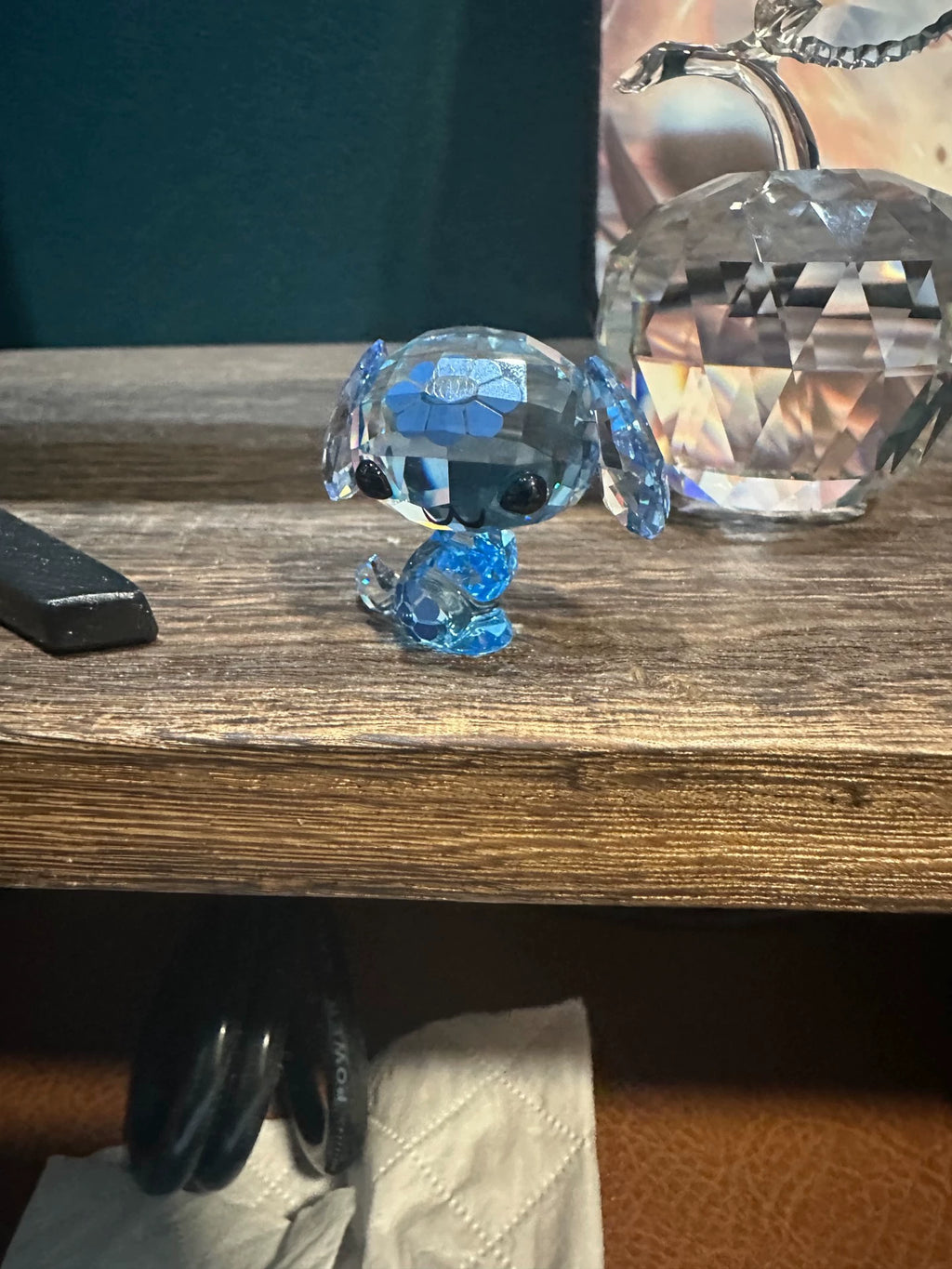 081026-toy-15 Swarovski Ornaments Zodiac Dog Crystal Brand Original Box Replacement With Box