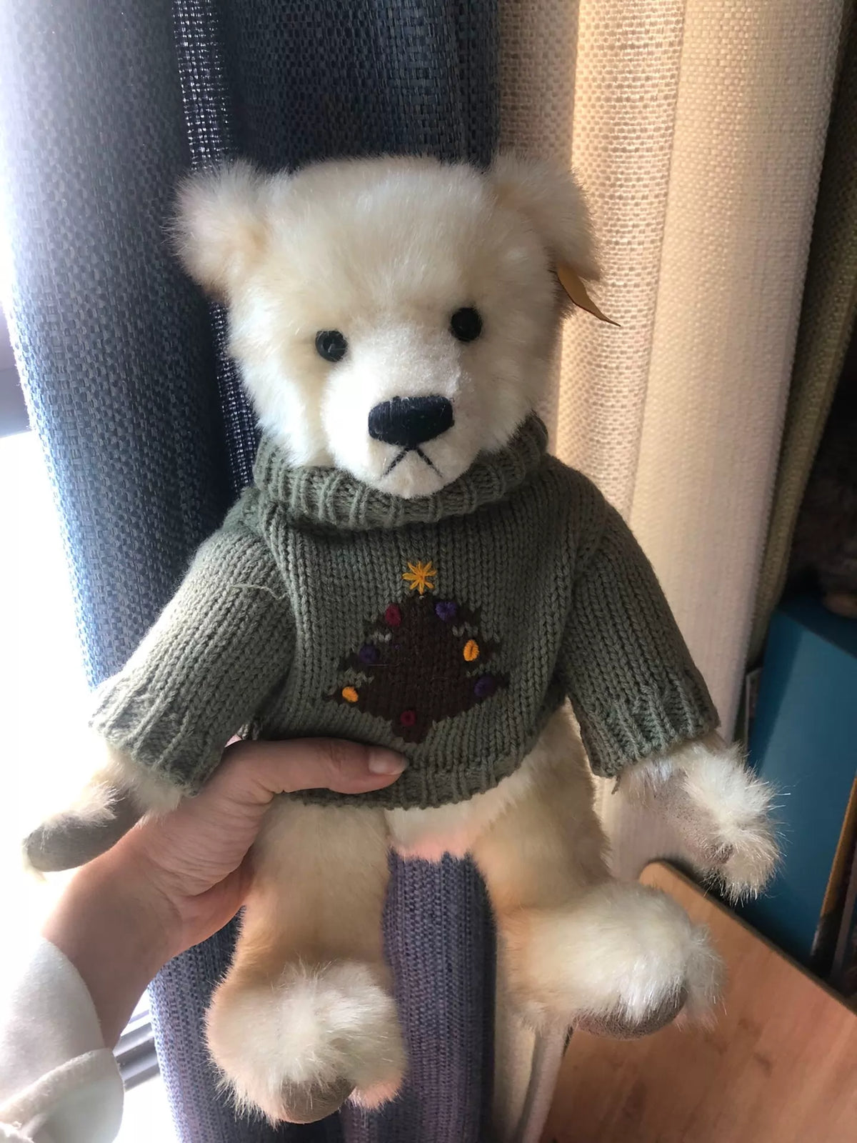 200926-toy-44 Old Bear Five Jointed Teddy