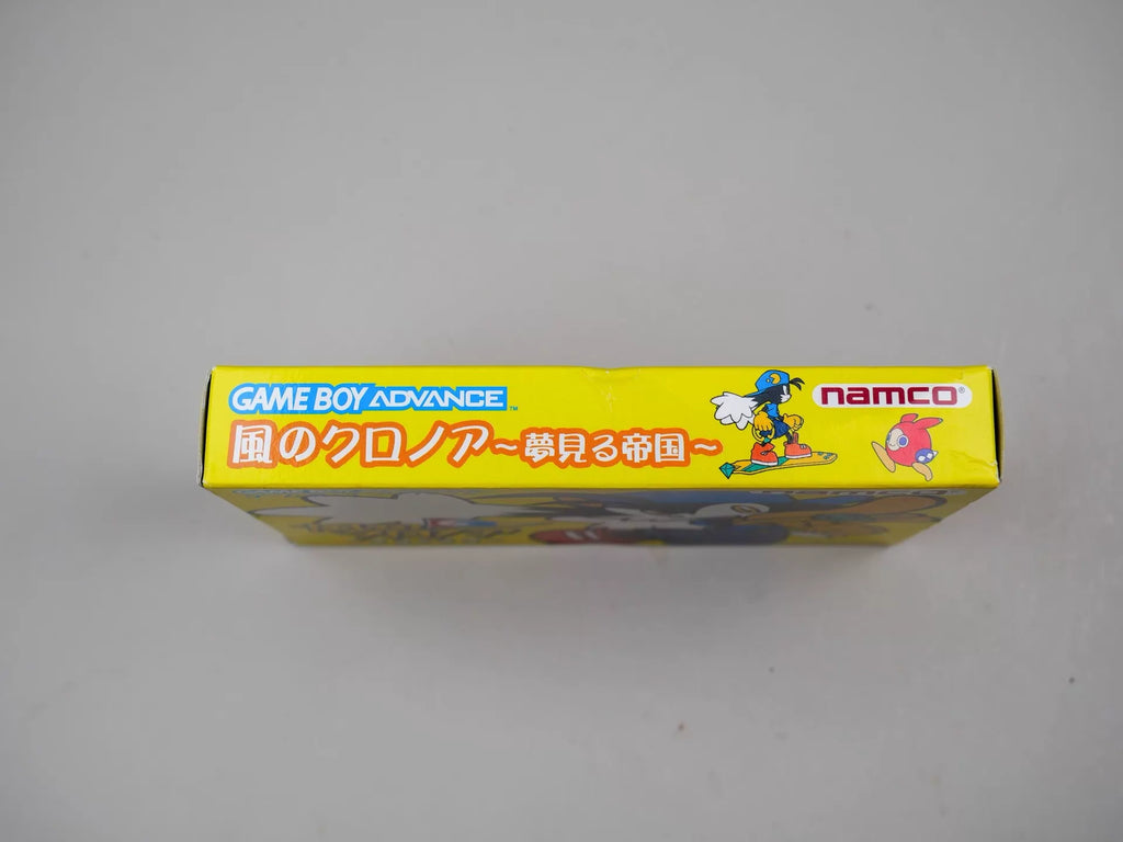 120926-toy-45 gBA game, Kronoa of the Wind, original medieval cassette, rare, color as shown in the picture, full box, good condition, a few traces of the box, chip memory, normal function, transparent protective box shipped.