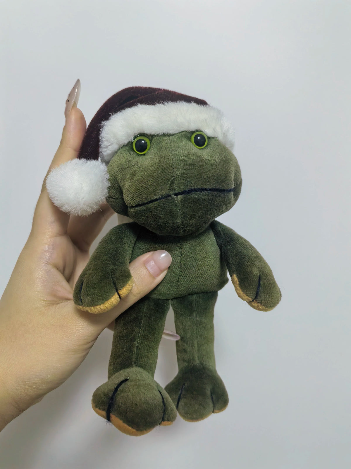 250926-toy-39 Frog Christmas Boyds Five Joints Teddy Bear Brand