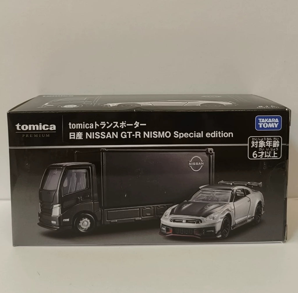210926-toy-8 Tomica Seal premium Nissan GT-R Nismo Special edition truck set original box New
