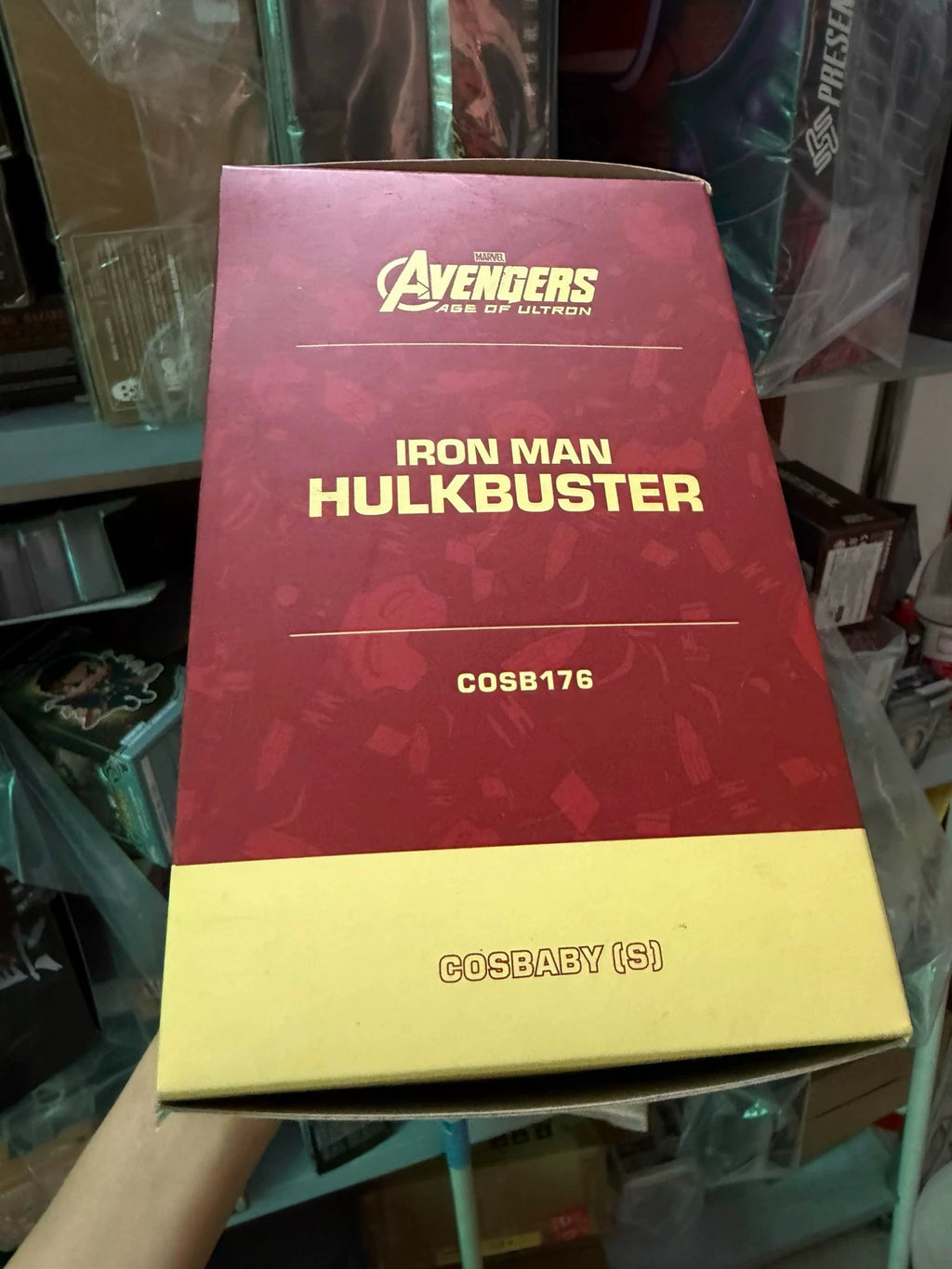 161026-toy-18 HotToys Cosbaby COSB176 Hulkbuster Armor version bobblehead figure Used