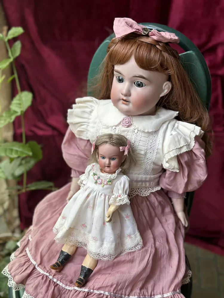 040926-doll-272 Antique German Soup Doll Armand Marseille 370DEP Cortex Body Doll