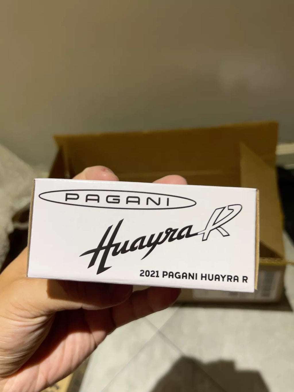 260926-toy-118 Hot Wheels RLC 1/64 Alloy Car Model Pagani Huayra Silver Crystal Coffin With Outer Pa 2021 New
