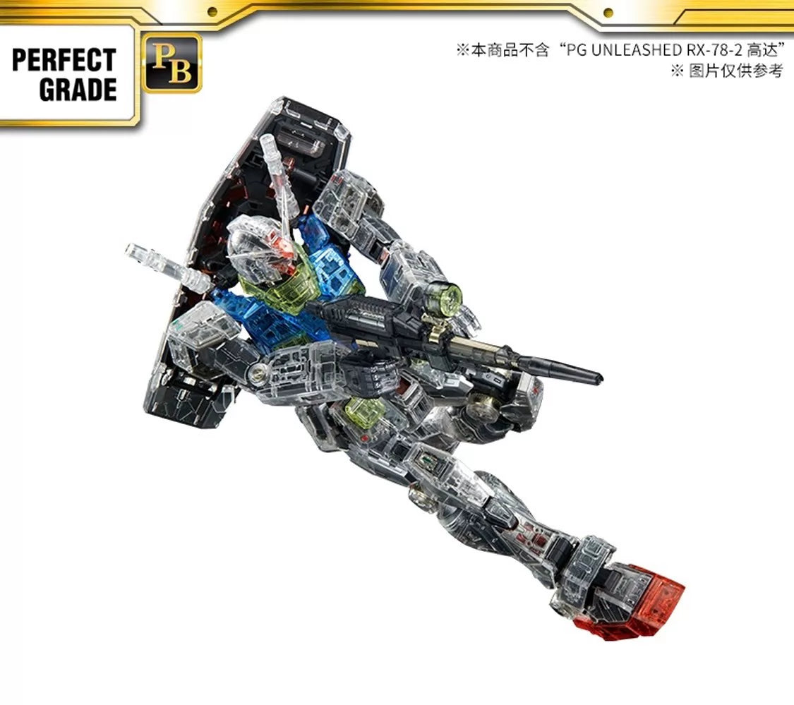 031026-toy-28 Gundam Bandai pgu original color transparent outer armor rx-78-2 ancestor 2.0
