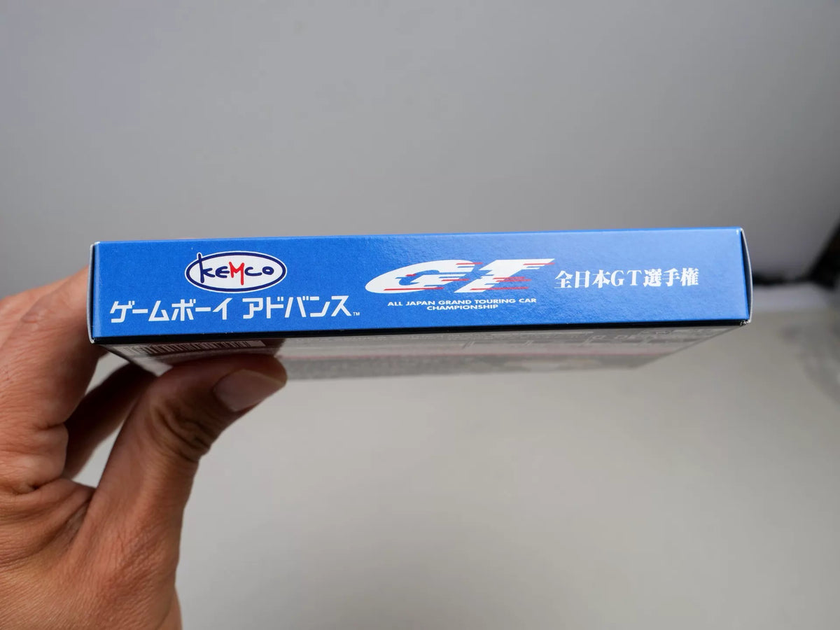 120926-toy-30 GBA racing game, all Japan GT championship, original genuine, color as shown in the picture, full box, unused storage, free shipping transparent protective box.