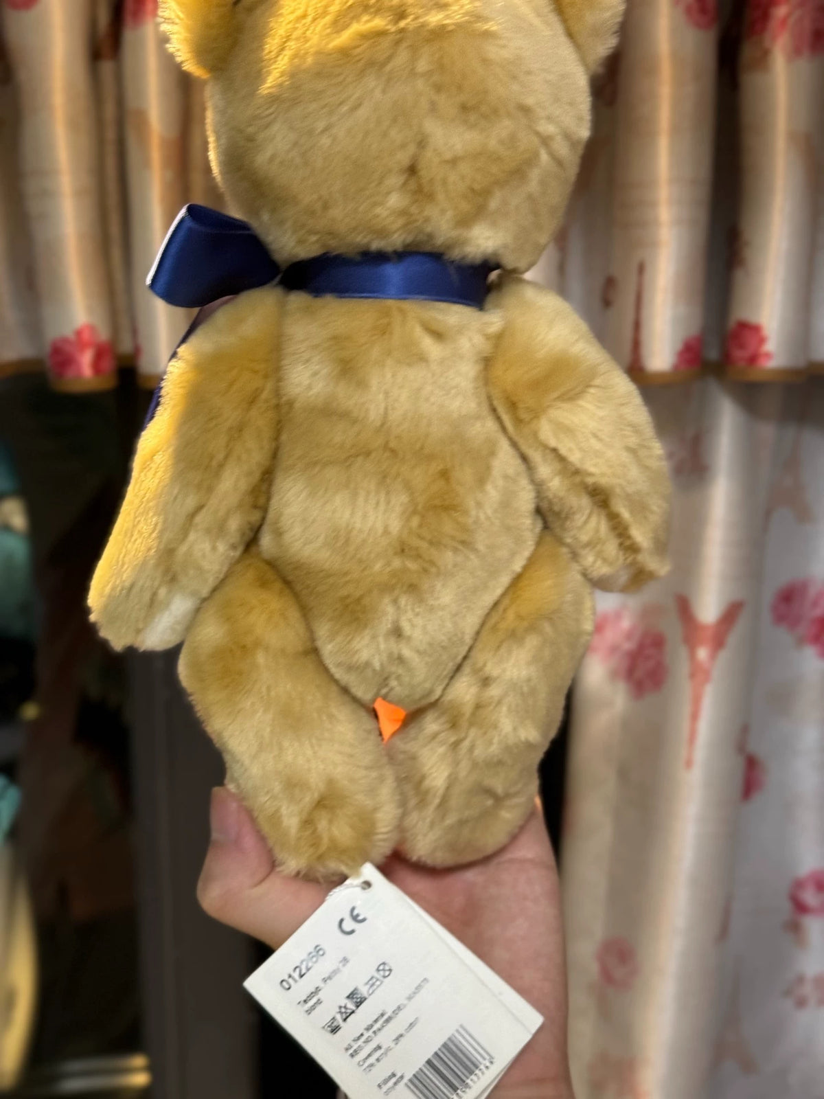 260926-toy-16 Steiff Brand with tag German Teddy Bear Petsy Joint Doll Original 1249 can al With Box