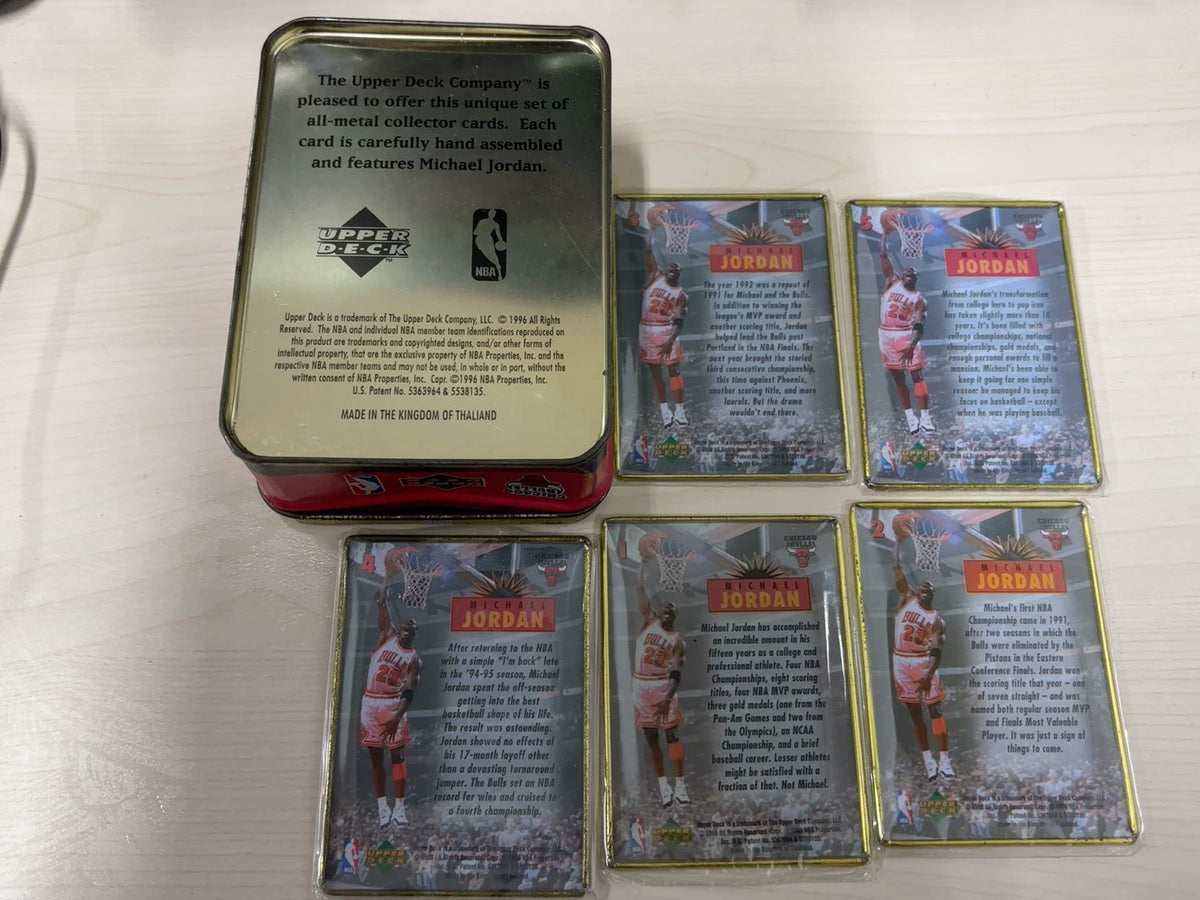031026-toy-7 ud Michael Jordan iron plate complete set with box original sealing fi 1996 New