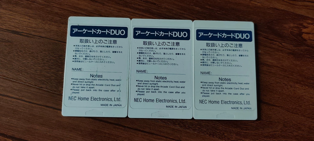 121026-toy-15 Sell the original NEC PCEngine arcade card PCE blue adapted to duo abo