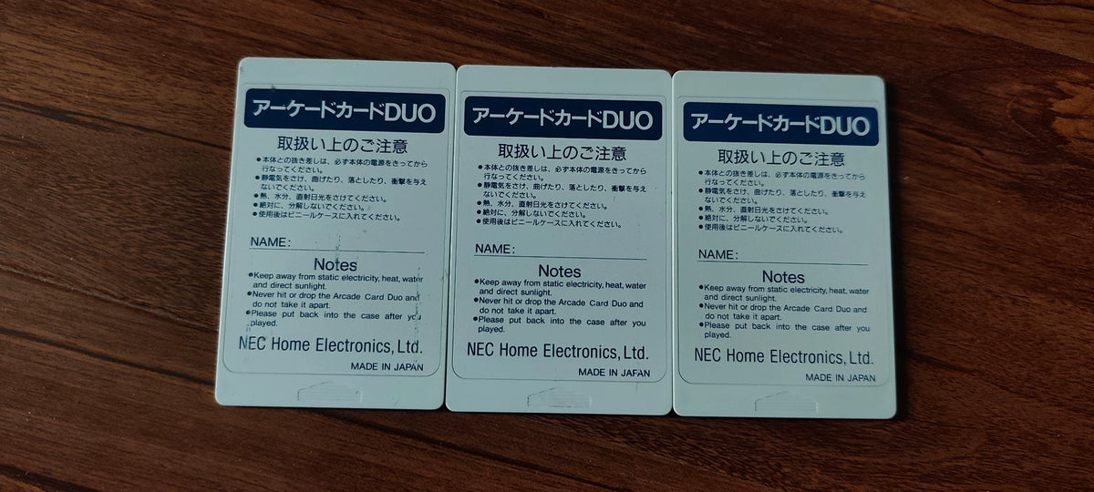 121026-toy-15 Sell the original NEC PCEngine arcade card PCE blue adapted to duo abo